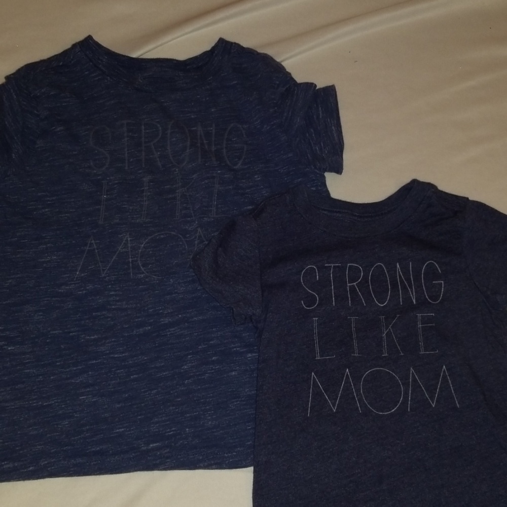 Cat & Jack matching tshirts